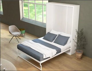 CAMA ABATIBLE VERTICAL 135 en Barcelona COMPACTA