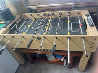 Futbolín de Madera
