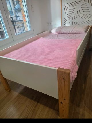 Cama Infantil 90cm con Barrera