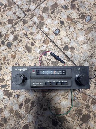 Radio de Coche A.R. Systems Jarama