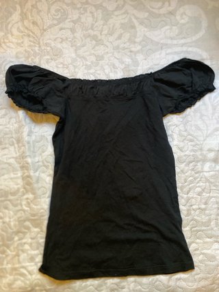 Camiseta negra manga corta