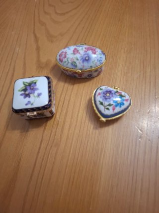 Set de 3 Cajitas Decorativas