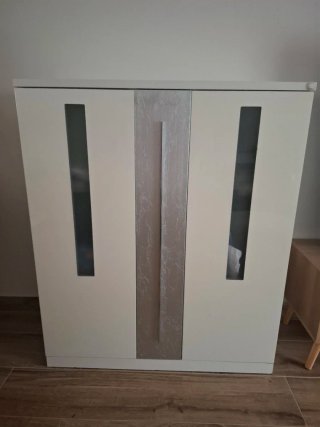 Mueble Botellero de Salón Blanco