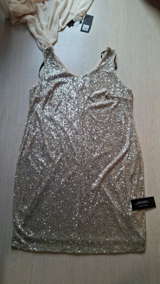 Vestido Lentejuelas Live Unlimited Talla 52