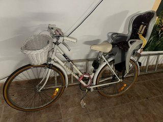 Bicicleta Vintage Peugeot Blanca
