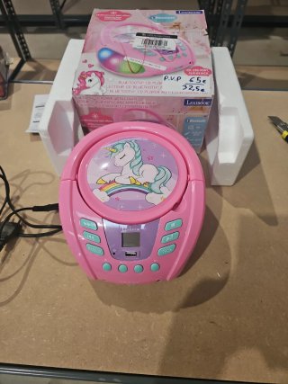 Reproductor CD Bluetooth Lexibook Unicornio