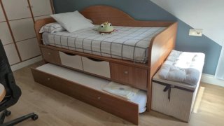 Cama Nido con Cajones de Almacenaje