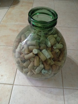 Damajuana de Cristal Antigua
