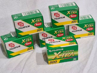 Fujifilm Superia X-TRA 800 (New) - 6 Rollos