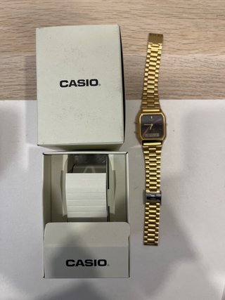 Reloj Casio Dorado