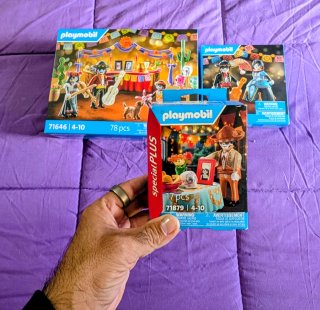Set di 3 scatole Playmobil Halloween