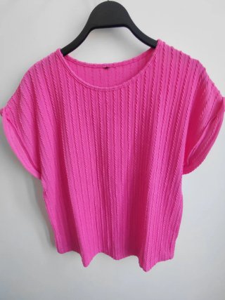 Camiseta Rosa con Textura