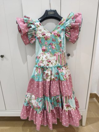 Traje de Gitana Estampado
