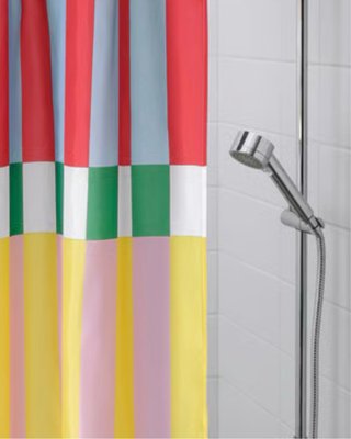 Cortina de Ducha Multicolor