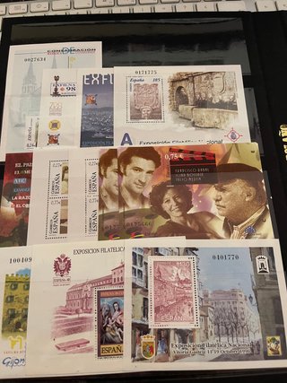Lote de 26 Bloques Filatélicos España