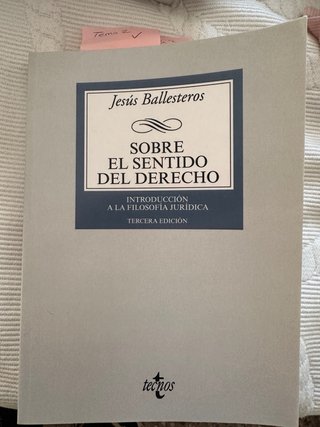 Sobre el sentido del derecho: introducción a la...