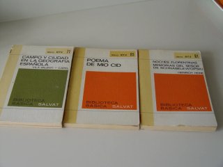 3 libros editorial Salvat