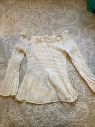 Camiseta Manga Larga Blanca