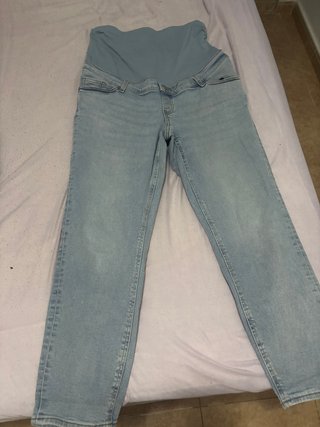 Pantalón Premamá Vaquero Azul