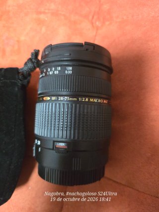 Objetivo Tamron 28-75mm f/2.8 XR Di