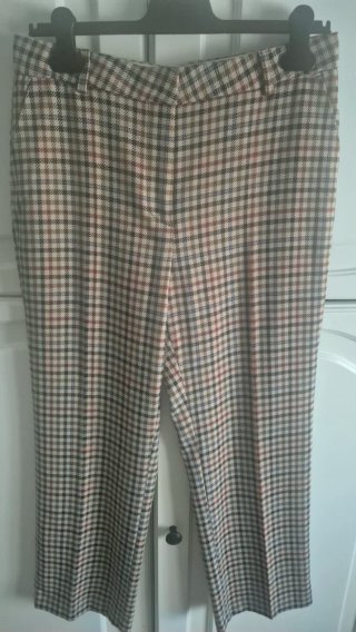 Pantalón de vestir estampado