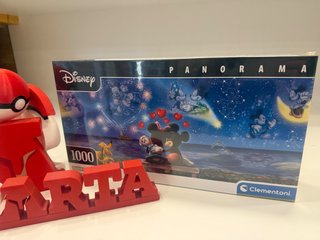 Puzzle Panorama Disney 1000 piezas Clementoni