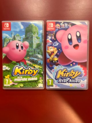 2 Juegos Nintendo Switch: Kirby
