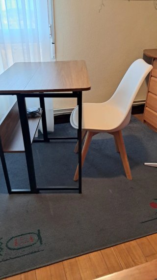 Mesa Escritorio Plegable madera + Regalo SILLA