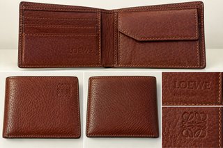 Cartera Loewe de Piel Marrón