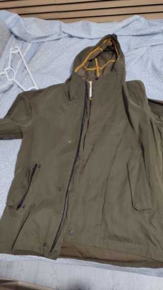 Chaqueta Estilo Militar Verde Oliva