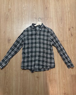 Camisa de cuadros Massimo Dutti