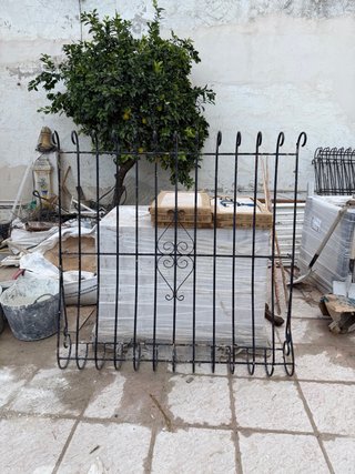 Reja de Hierro para Ventana, 7 iguales
