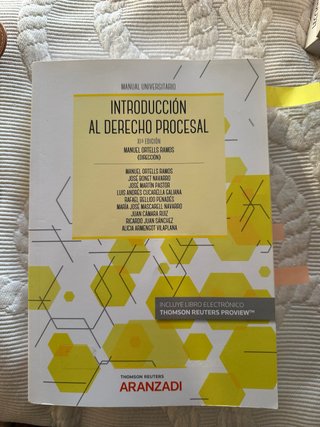 Introducción al derecho procesal
