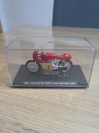 Miniatura Moto MV Agusta 500 1956 (1:24)