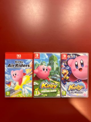 3 Juegos Kirby para Nintendo Switch