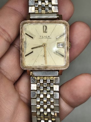 Reloj Vintage Flica Ancre 15 Rubíes para reparar