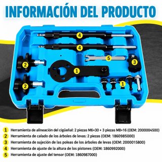 Kit de calado ALFA ROMEO,LANCIA,FIAT 1.2,1.4 16V