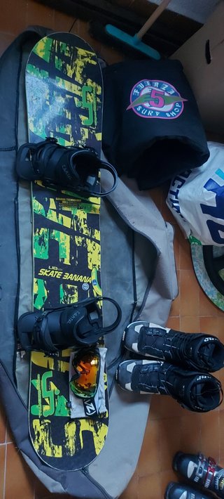 Set Snowboard Lib Tech Skate Banana