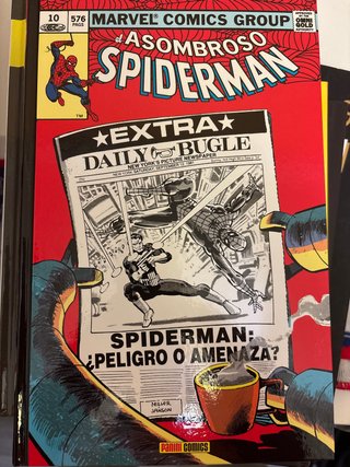Reedición marvel gold spiderman 10. ¿héroe o am...