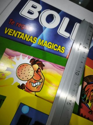 Cartel  poster Promocio Bollycao Ventanas Mágicas