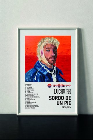 Cuadro Lucho RK - Sordo de un pie