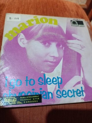 Vinilo 7 pulgadas Marion - I Go To Sleep