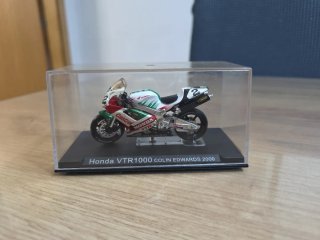 Miniatura Moto Honda VTR1000 Colin Edwards 2000