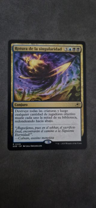 Carta Magic: Rotura de la singularidad