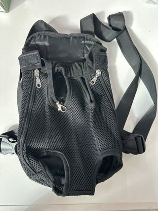 Mochila Transportín para Mascotas Negra