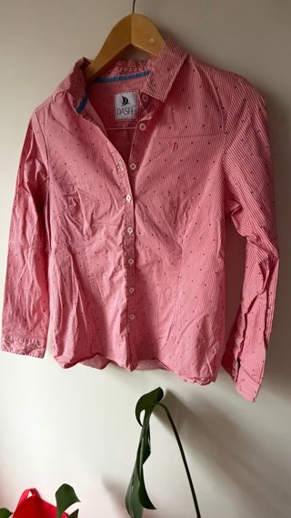 Camisa de Algodón rayada