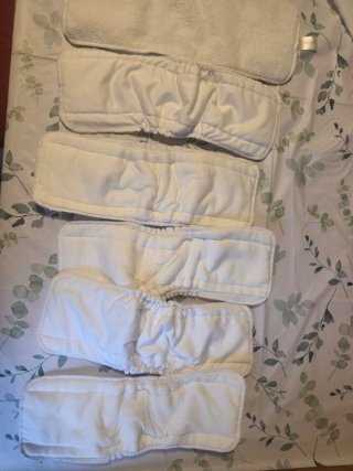 Set de 6 Rellenos para Pañales de Tela
