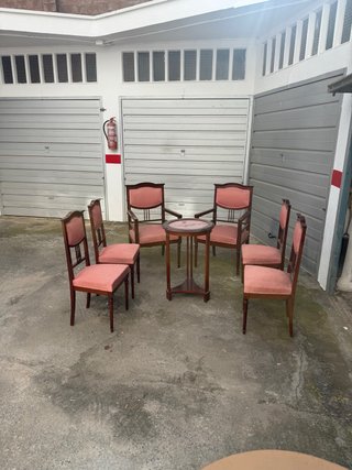Conjunto de 8 Muebles Antiguos