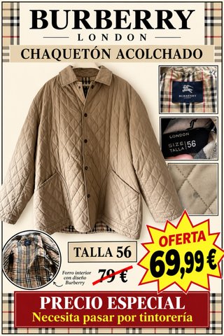 Chaquetón Burberry