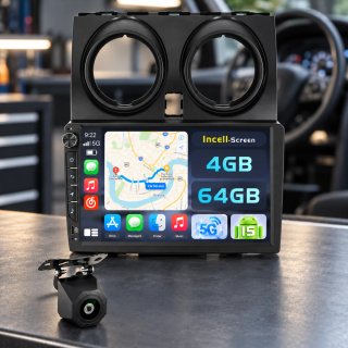 Radio 9 CarPlay para Nissan Qashqai 2006-2013